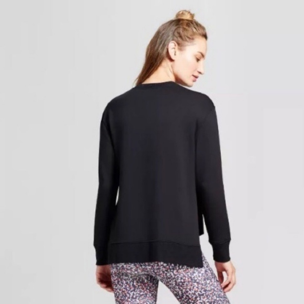 JOY LAB Hi-Lo Sweater with Split Side - Picture 2 of 6